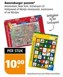 Poiesz Ravensburger puzzels aanbieding