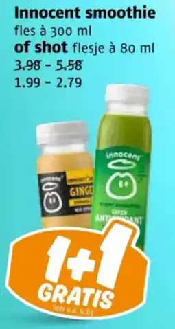 Poiesz Innocent smoothie of shot aanbieding