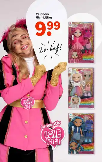 Wibra Rainbow High Littles aanbieding