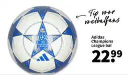 Wibra Adidas Champions League bal aanbieding