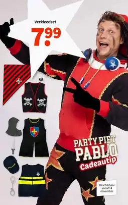 Wibra Verkleedset aanbieding