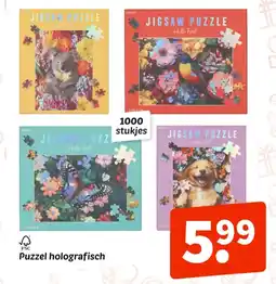 Wibra Puzzel holografisch aanbieding