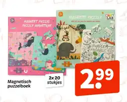 Wibra Magnetisch puzzelboek aanbieding