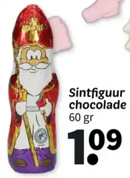 Wibra Sintfiguur chocolade aanbieding