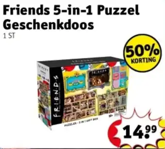 Kruidvat Friends 5-in-1 Puzzel Geschenkdoos aanbieding