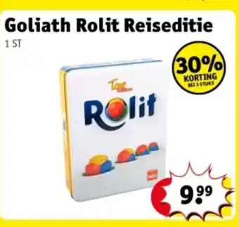 Kruidvat Goliath Rolit Reiseditie aanbieding