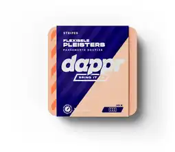 ANWB Dappr Sensitive Pleisters STRIPES 30ST Zalm aanbieding