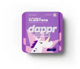 ANWB Dappr Sensitive Pleisters UNICORN 30ST Violet-Purple aanbieding