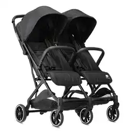 ANWB Deryan Luxe Rolo X2 Dubbele Buggy Zwart aanbieding