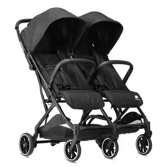ANWB Deryan Luxe Rolo X2 Dubbele Buggy Zwart aanbieding