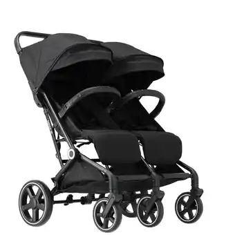 ANWB Deryan Luxe XP Twin Buggy XL Dubbele buggy Zwart aanbieding