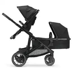 ANWB Deryan Evy V2 Kinderwagen Inclusief reiswieg Zwart aanbieding
