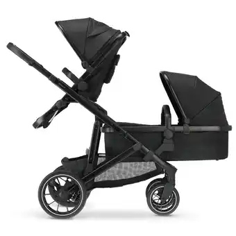 ANWB Deryan Evy V2 Kinderwagen Inclusief reiswieg Zwart aanbieding