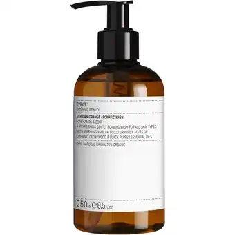 Douglas Evolve Organic Beauty Afrikaanse Sinaasappel Hand & Body Wash aanbieding