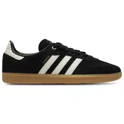 Foot Locker Adidas Samba Sneakers Heren - Zwart - Maat 40 - Leer aanbieding