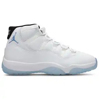 Foot Locker Jordan Retro 11 Sneakers Heren - Wit - Maat 42.5 - Leer aanbieding