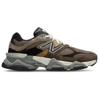 Foot Locker New Balance 9060 Sneakers Heren - Bruin - Maat 40.5 - Mesh/Synthetisch aanbieding