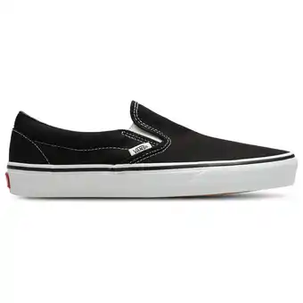 Foot Locker Vans Classic Sneakers Heren - Zwart - Maat 43 - Canvas aanbieding