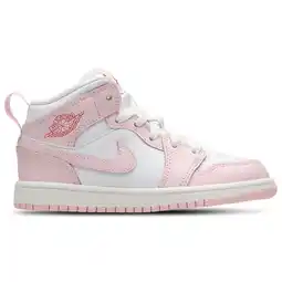 Foot Locker Jordan Aj1 Mid Peuterschoenen - Roze - Maat 32 - Leer aanbieding
