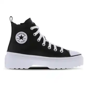 Foot Locker Converse Ctas Lugged Lift Platform High Kindersneakers - Zwart - Maat 37.5 - Canvas aanbieding