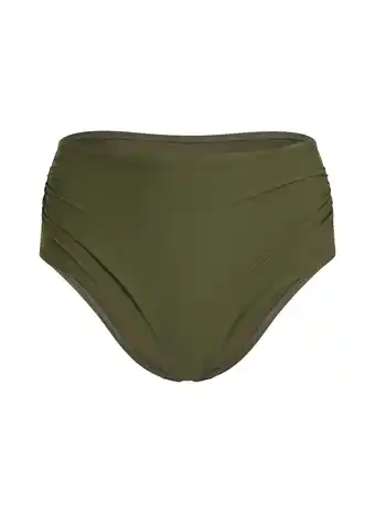 Hunkemoller Hunkemöller Hoog cheeky shaping bikinibroekje Luna Groen aanbieding