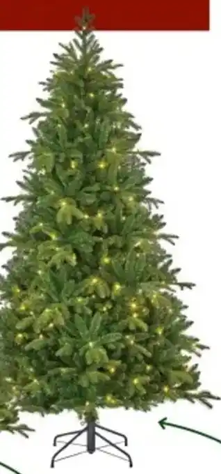 Welkoop Black Box kunstkerstboom Brampton led 230 cm aanbieding