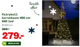 Welkoop Fairybell kerstboom 400 cm 640 led aanbieding