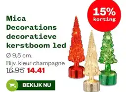Welkoop Mica Decorations decoratieve kerstboom led aanbieding