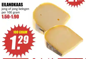 MCD Supermarkt Eilandkaas 100 gram aanbieding