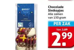 Hoogvliet Chocolade Sintkopjes aanbieding