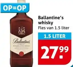 Hoogvliet Ballantine's whisky aanbieding