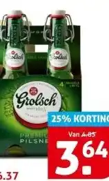 Hoogvliet Grolsch aanbieding