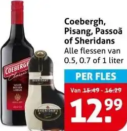 Hoogvliet Coebergh, Pisang, Passoã of Sheridans aanbieding