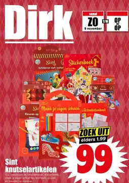 Dirk Sint MYYY knutselartikelen aanbieding