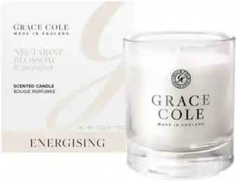 De Online Drogist Grace Cole Nectarine Blossom & Grapefruit Scented Candle aanbieding