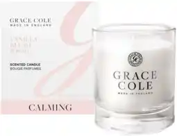 De Online Drogist Grace Cole Vanilla Blsuh & Peony Scented Candle aanbieding