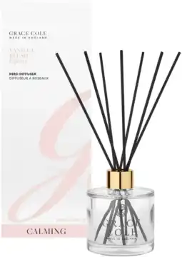 De Online Drogist Grace Cole Vanilla Blush & Peony Reed Diffuser aanbieding