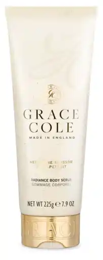 De Online Drogist Grace Cole Nectarine Blossom & Grapefruit Radiance Body Scrub aanbieding