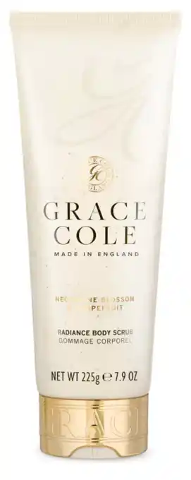 De Online Drogist Grace Cole Nectarine Blossom & Grapefruit Radiance Body Scrub aanbieding