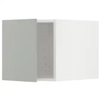 IKEA Moderne lichtgrijze metod keukenkast, rechthoekig met plat design aanbieding