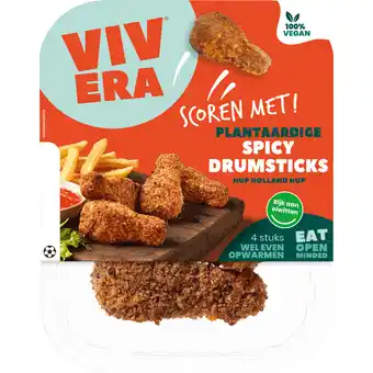 Dekamarkt Vivera Plantaardige drumsticks spicy aanbieding