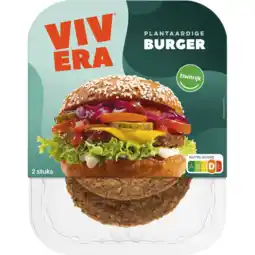 Dekamarkt Vivera Plantaardige burger 2 stuks aanbieding