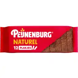 Dekamarkt Peijnenburg Ontbijtkoek naturel gesneden aanbieding