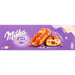 Dekamarkt Milka Cake & choco 5 stuks aanbieding
