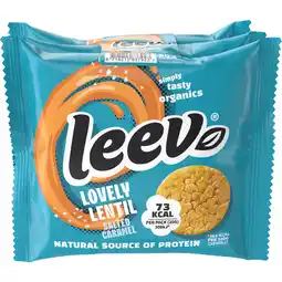 Dekamarkt Leev Bio linzenwafels caramel aanbieding
