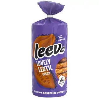 Dekamarkt Leev Bio lentil wafels cacao rol aanbieding