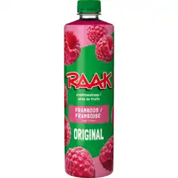 Dekamarkt Raak Limonadesiroop framboos aanbieding