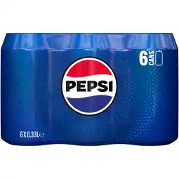 Dekamarkt Pepsi Regular 6x33 cl aanbieding