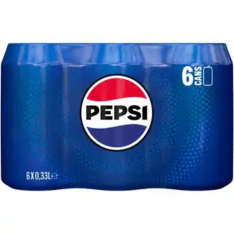 Dekamarkt Pepsi Regular 6x33 cl aanbieding