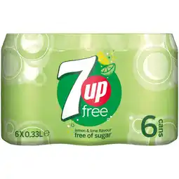 Dekamarkt 7UP Free 6x33 cl aanbieding